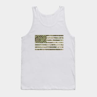 US Flag - Multicam Camo Tank Top